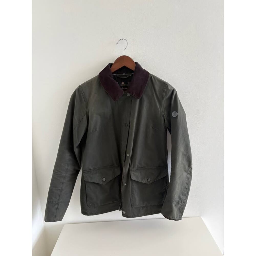 Waxed Barbour jacket women’s size 4 - Picture 4 of 5